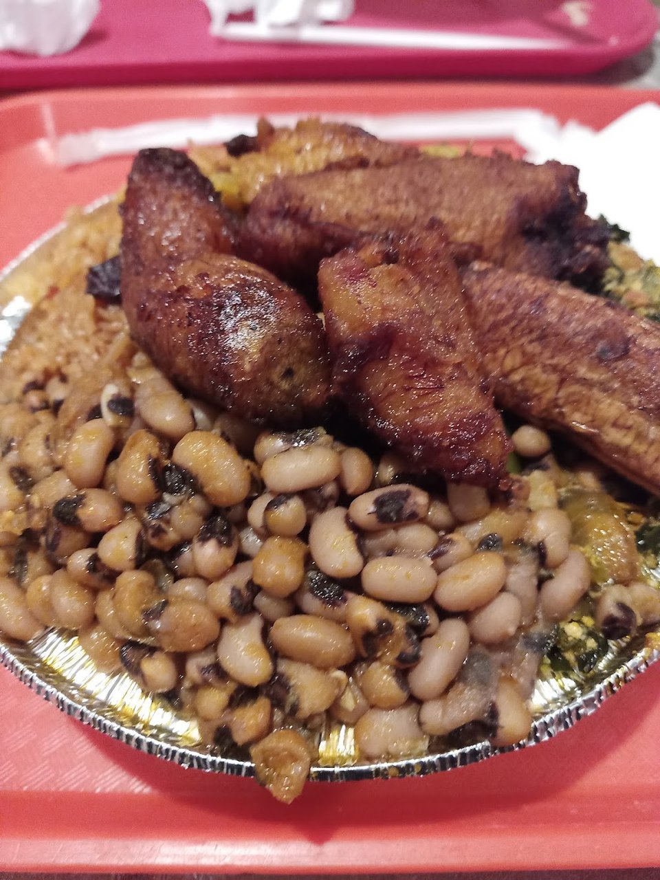 Beans and Sweet Plantain